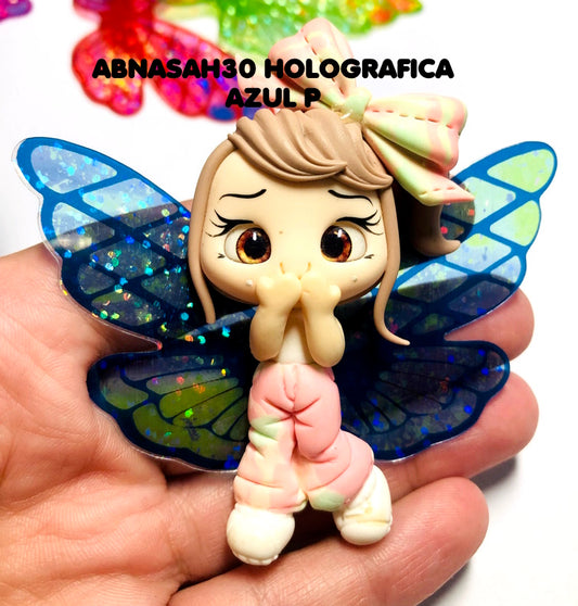 Asas HOLOGRAFICAS FADAS ABNASAH30