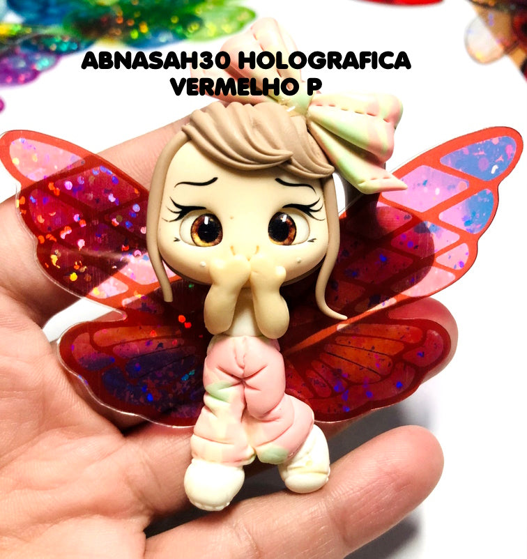 Asas HOLOGRAFICAS FADAS ABNASAH30