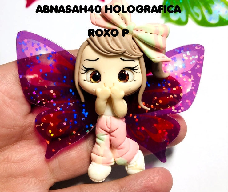 Asas HOLOGRAFICAS FADAS ABNASAH40