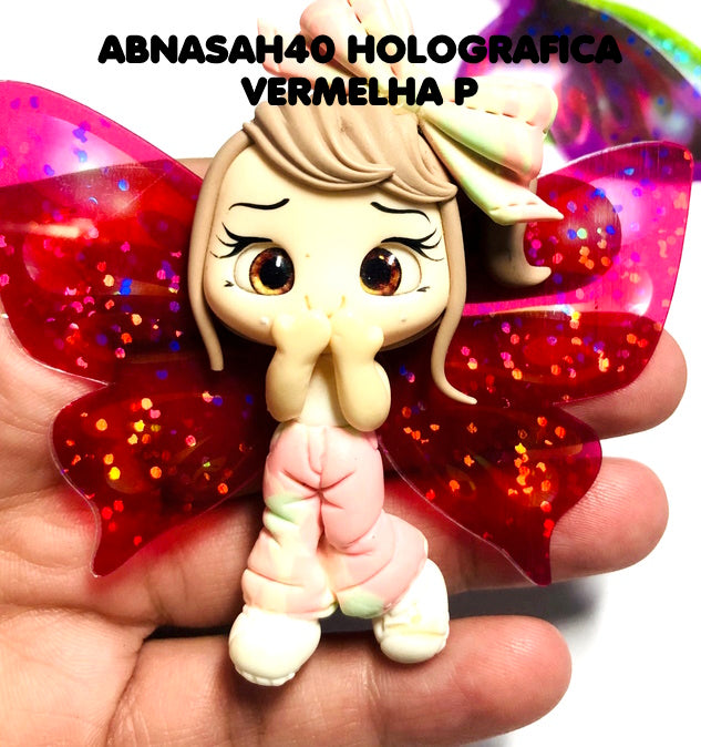 Asas HOLOGRAFICAS FADAS ABNASAH40