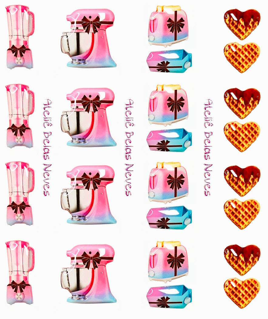 APPLIQUES LITTLE ANIMALS HEADS