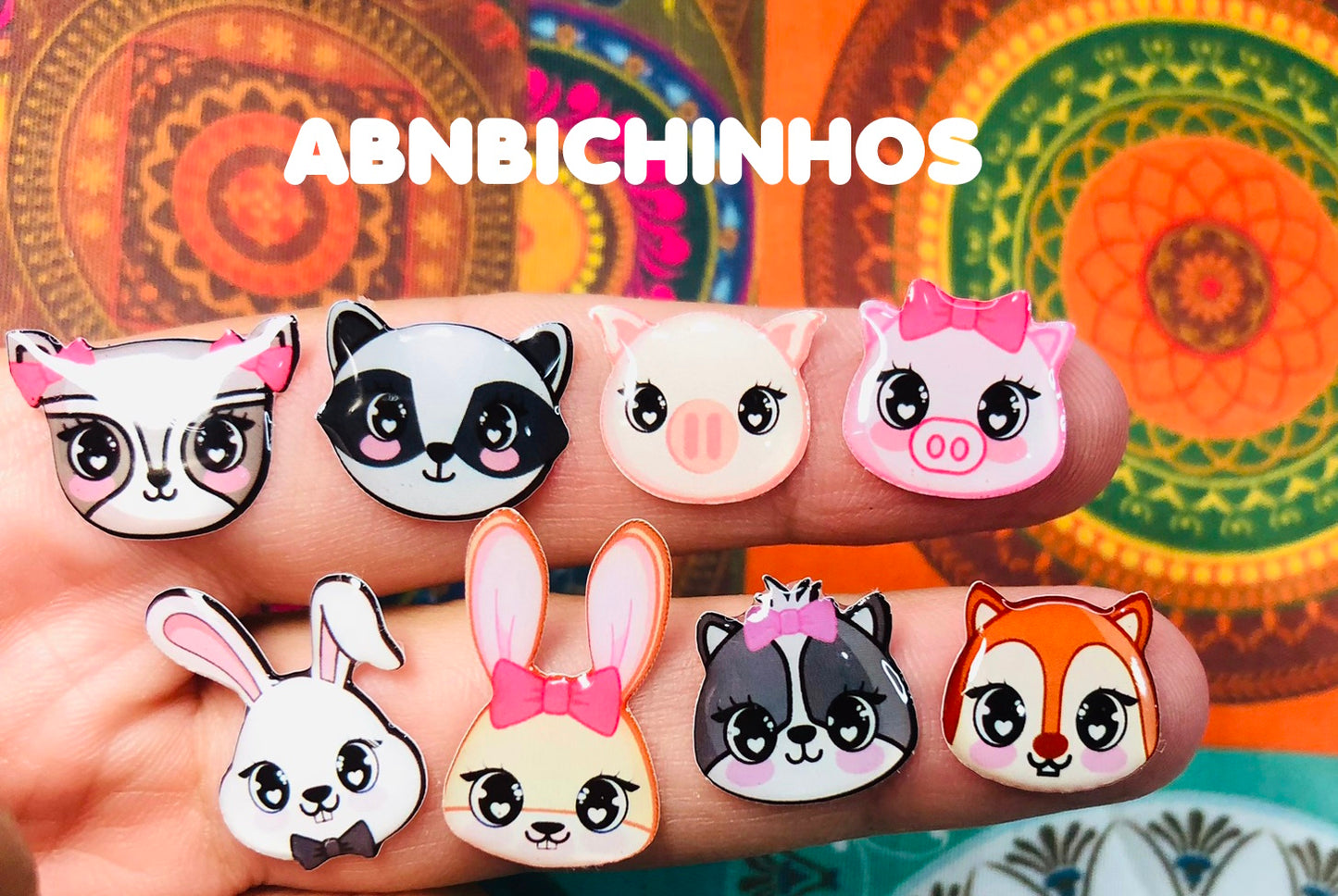 Apliques BICHINHOS ABNBICHINHOS CABEÇAS