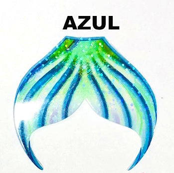 Caudas HOLOGRAFICAS SEREIAS ABNCAUDAH00