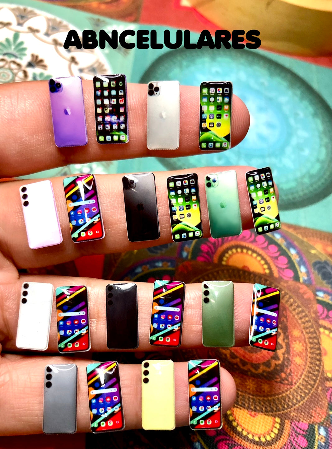 Objetos RESINADOS CELULARES ABNCELULARES
