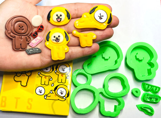 CORTADOR - MARCADOR - ABNCORTADORBTSCHIMMY - MASCOTE CHIMMY