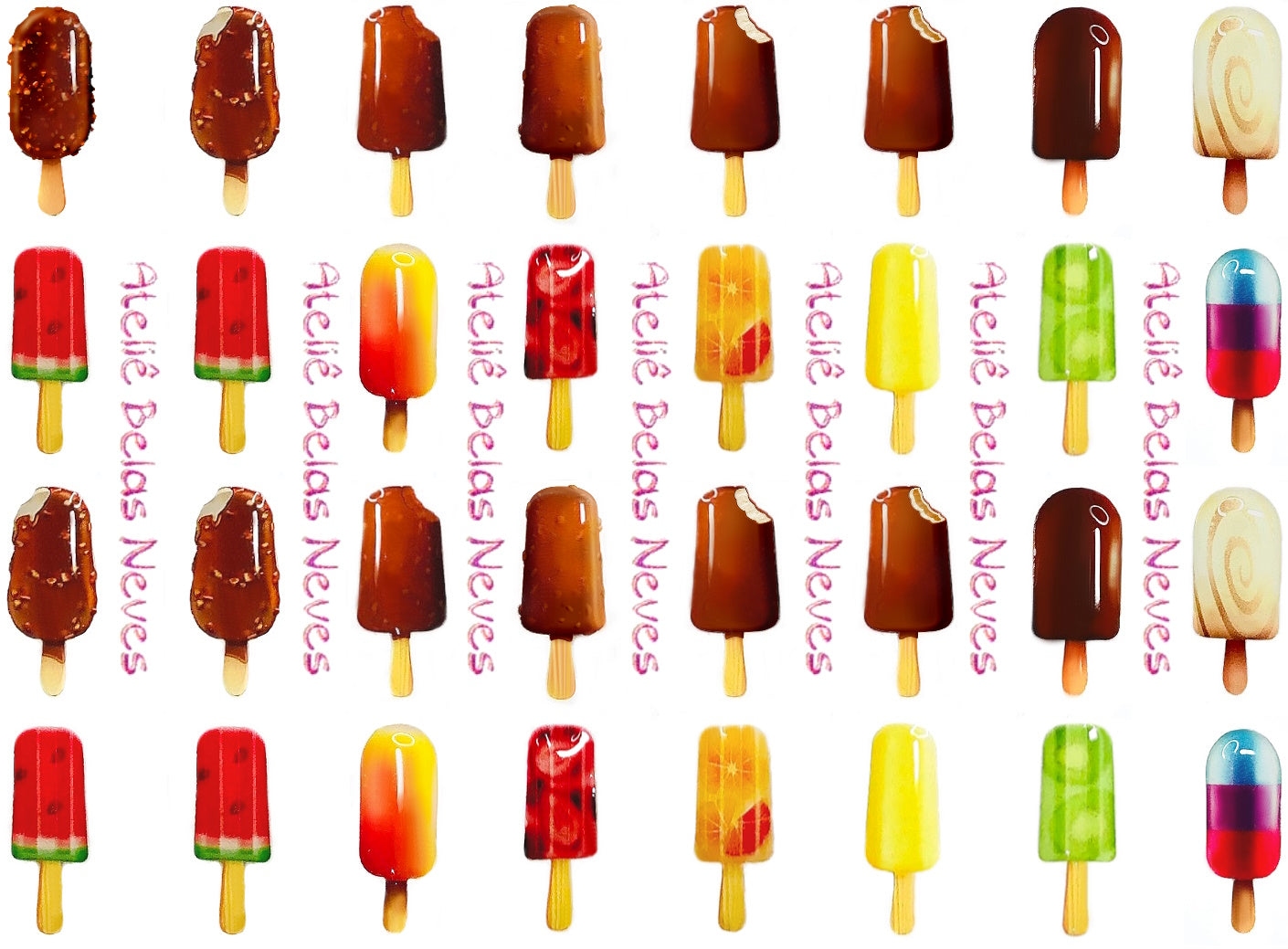 Apliques RESINADOS DELICIAS ABNDELICIAS00
