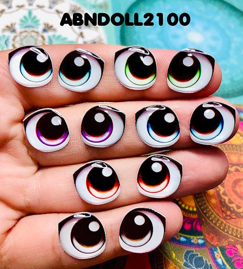 Olhos RESINADOS ABNDOLL2100