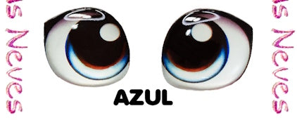 Olhos RESINADOS ABNDOLL2100