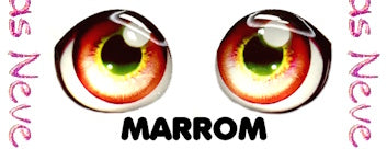 Olhos RESINADOS ABNDOLL2600