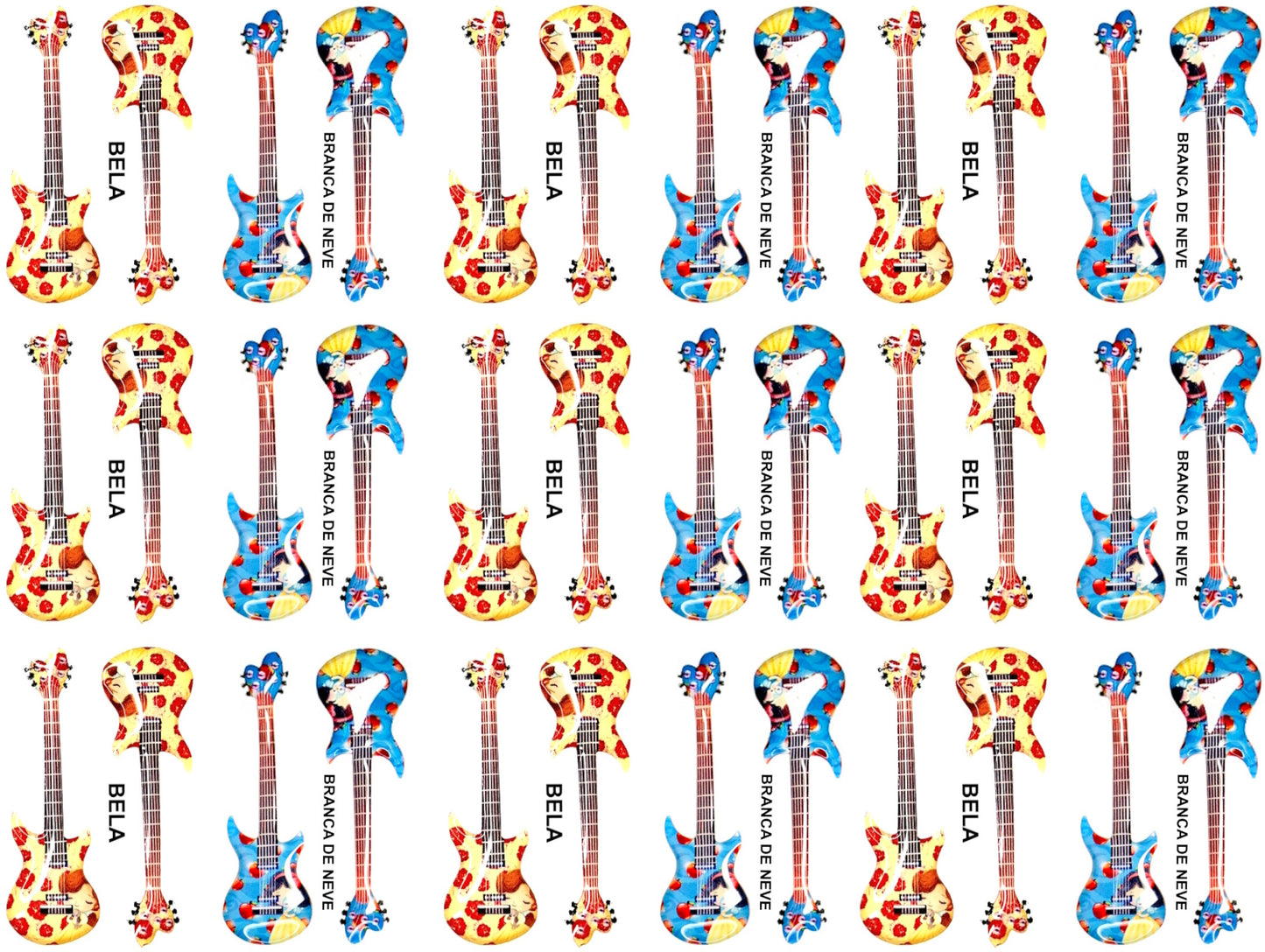 Objetos RESINADOS GUITARRAS ABNGUITARRASPRINCESAS