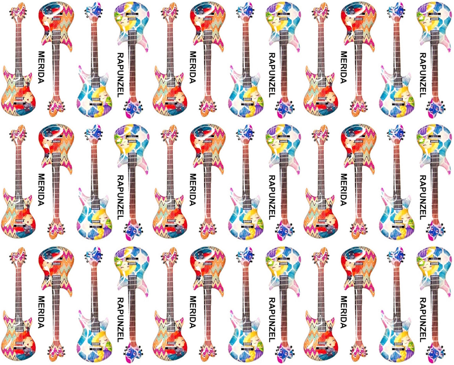 Objetos RESINADOS GUITARRAS ABNGUITARRASPRINCESAS