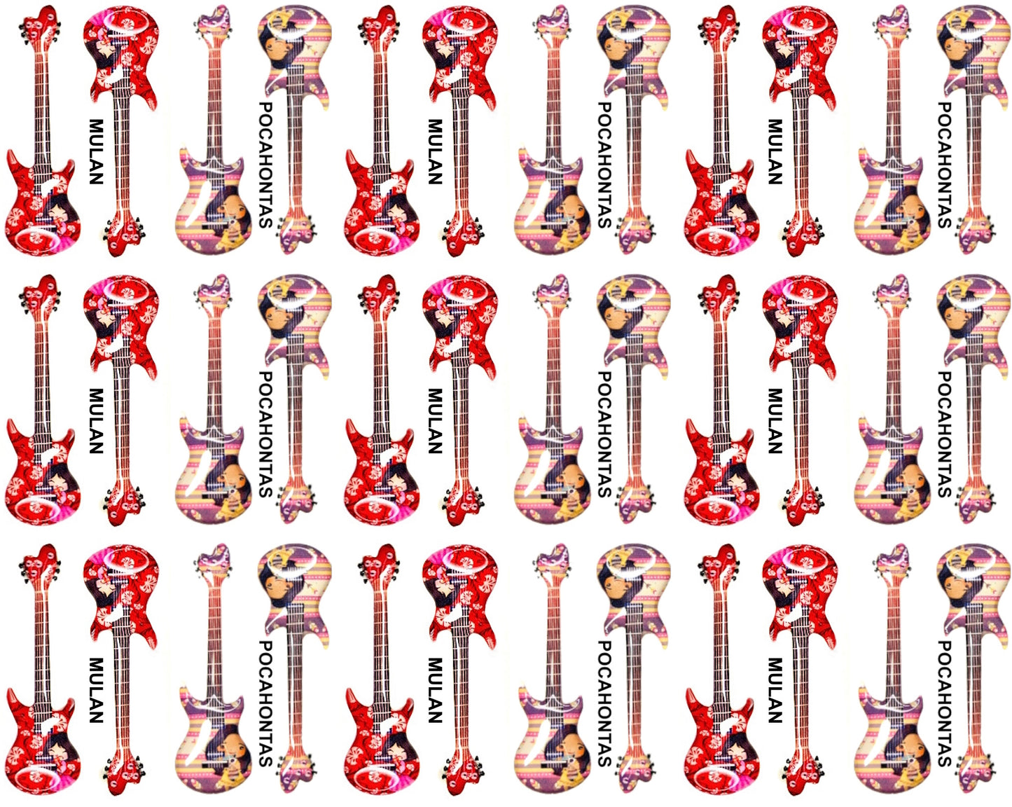 Objetos RESINADOS GUITARRAS ABNGUITARRASPRINCESAS