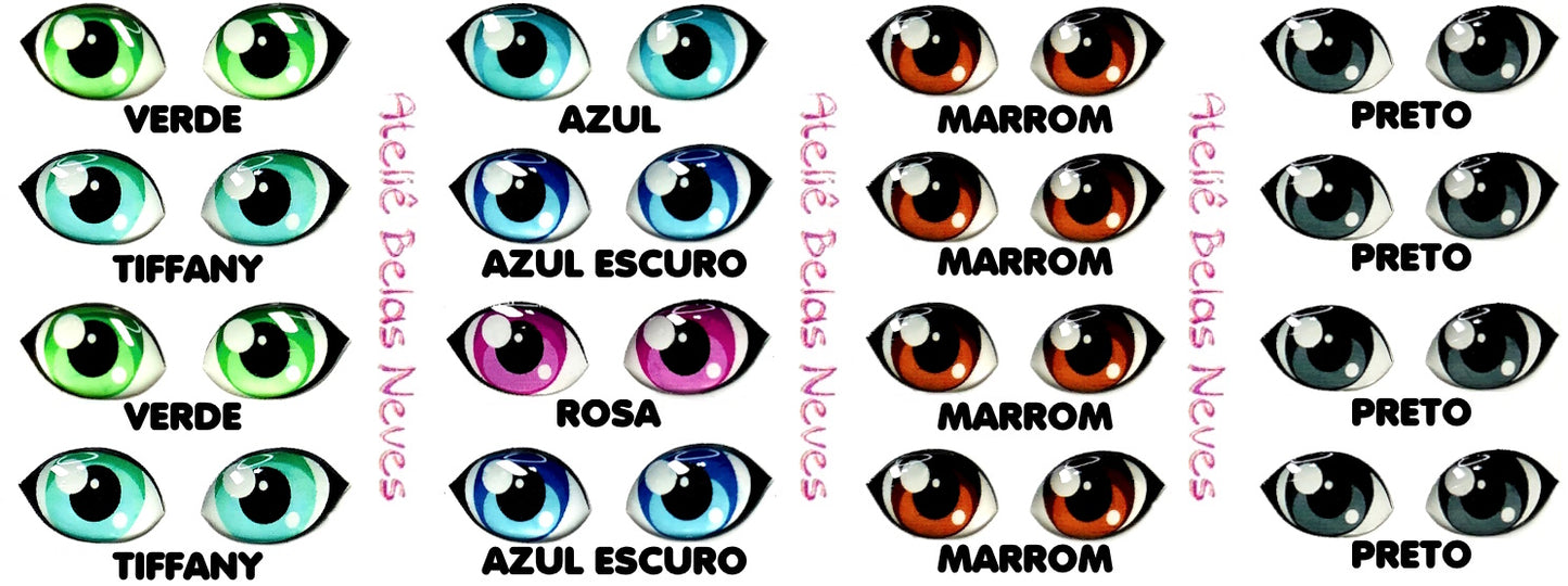 Olhos RESINADOS ABNH900