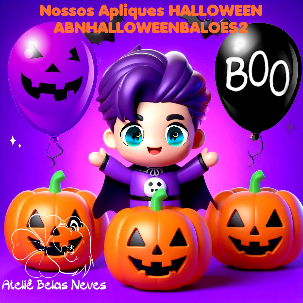 Apliques HALLOWEEN ABNHALLOWEENBALOES2
