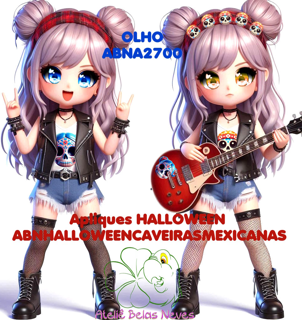 HALLOWEEN APPLIQUES ABNHALLOWEENSKULLMEXICANS