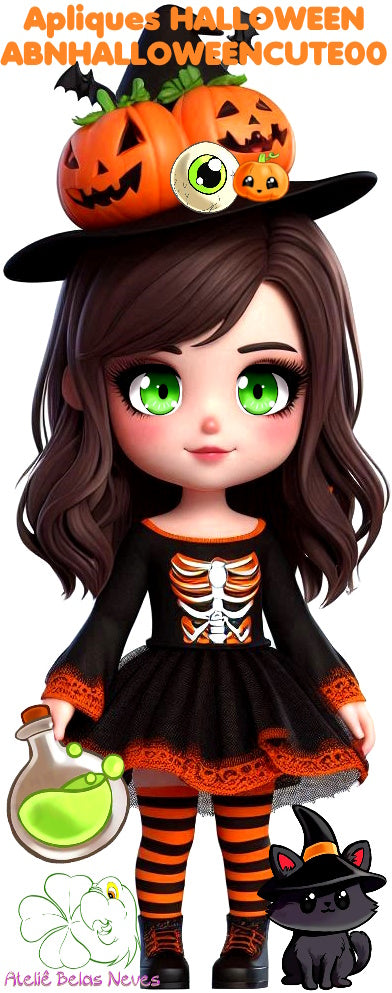 Apliques HALLOWEEN ABNHALLOWEENCUTE00