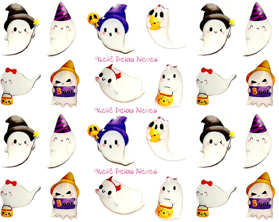 Apliques HALLOWEEN ABNHALLOWEENFANTASMAS