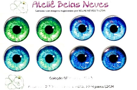 GEMAS DE VIDRO ABNGEMA1000