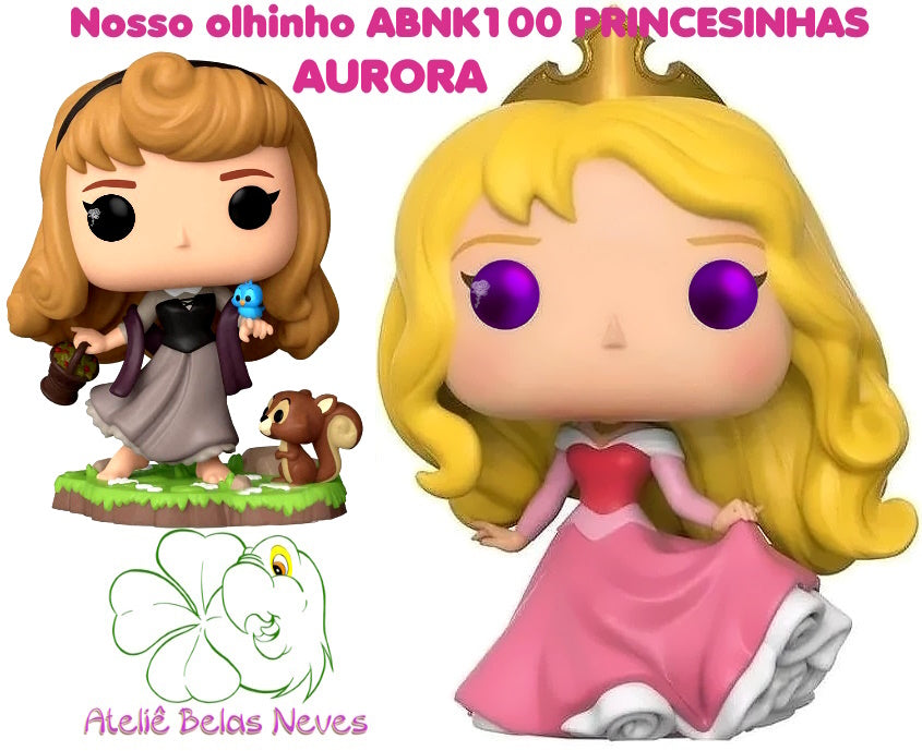 Olhos Resinados ABNK100PRINCESINHAS