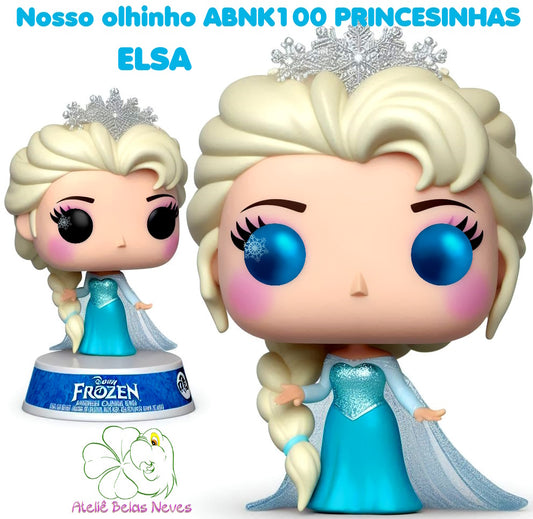 Olhos Resinados ABNK100PRINCESINHAS