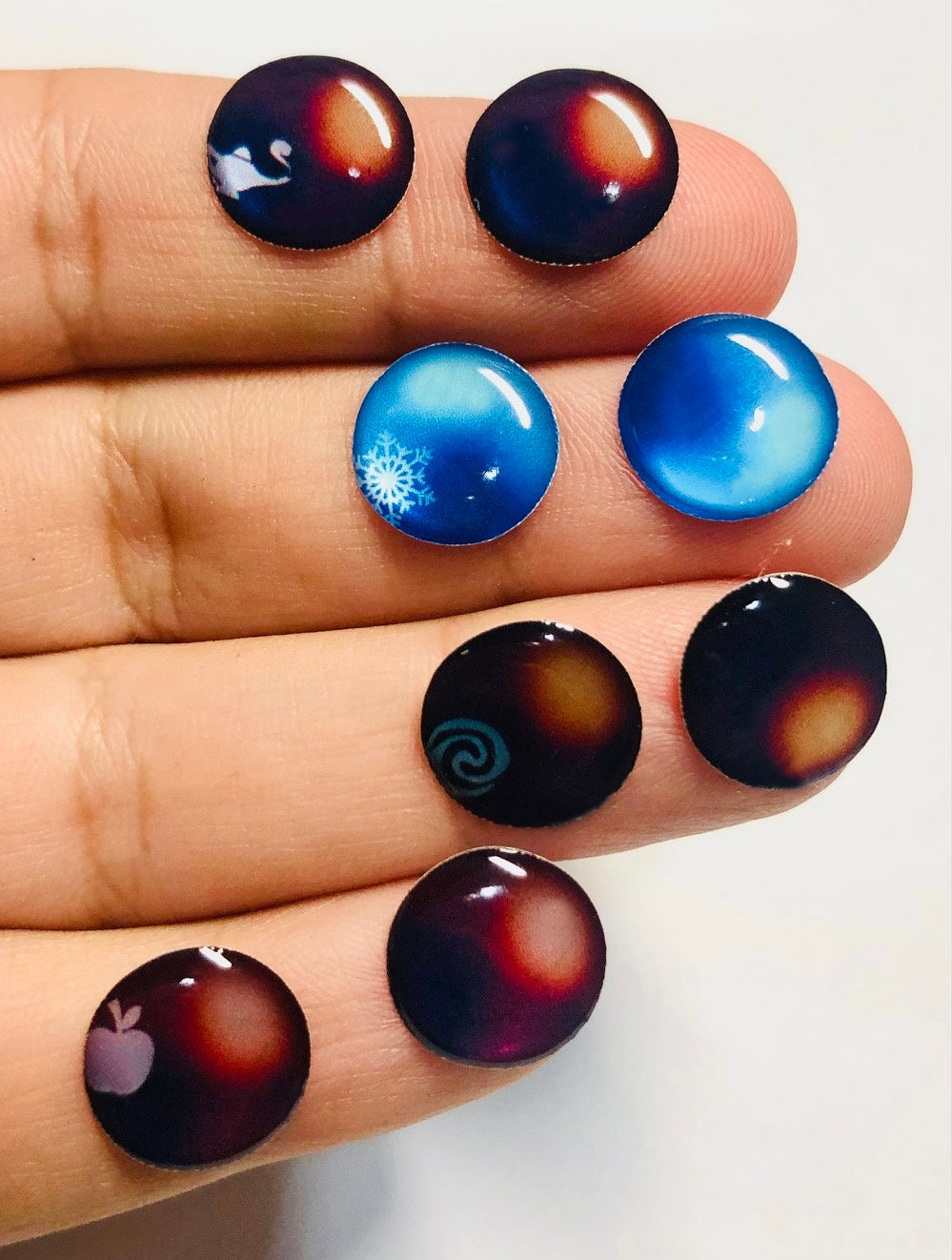 Olhos Resinados ABNK100PRINCESINHAS