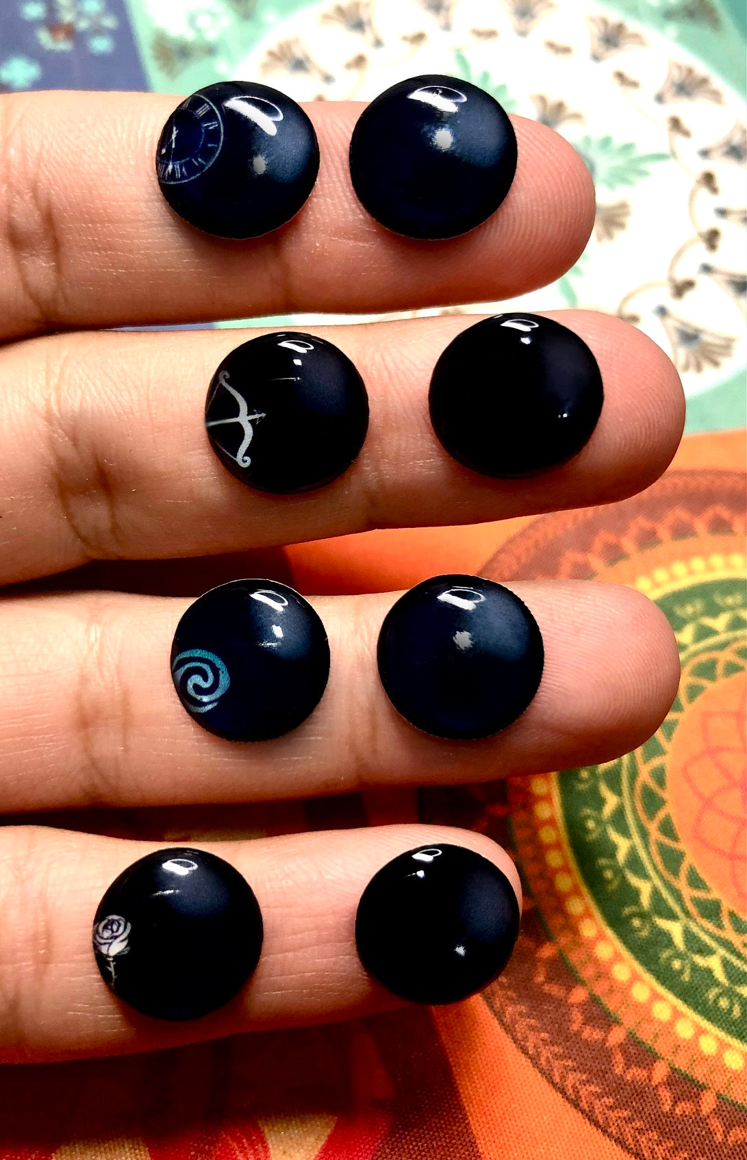 Olhos Resinados ABNK100PRINCESINHAS
