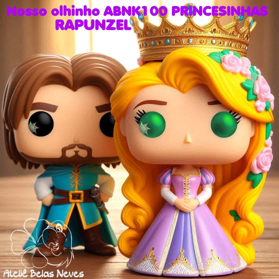 Olhos Resinados ABNK100PRINCESINHAS