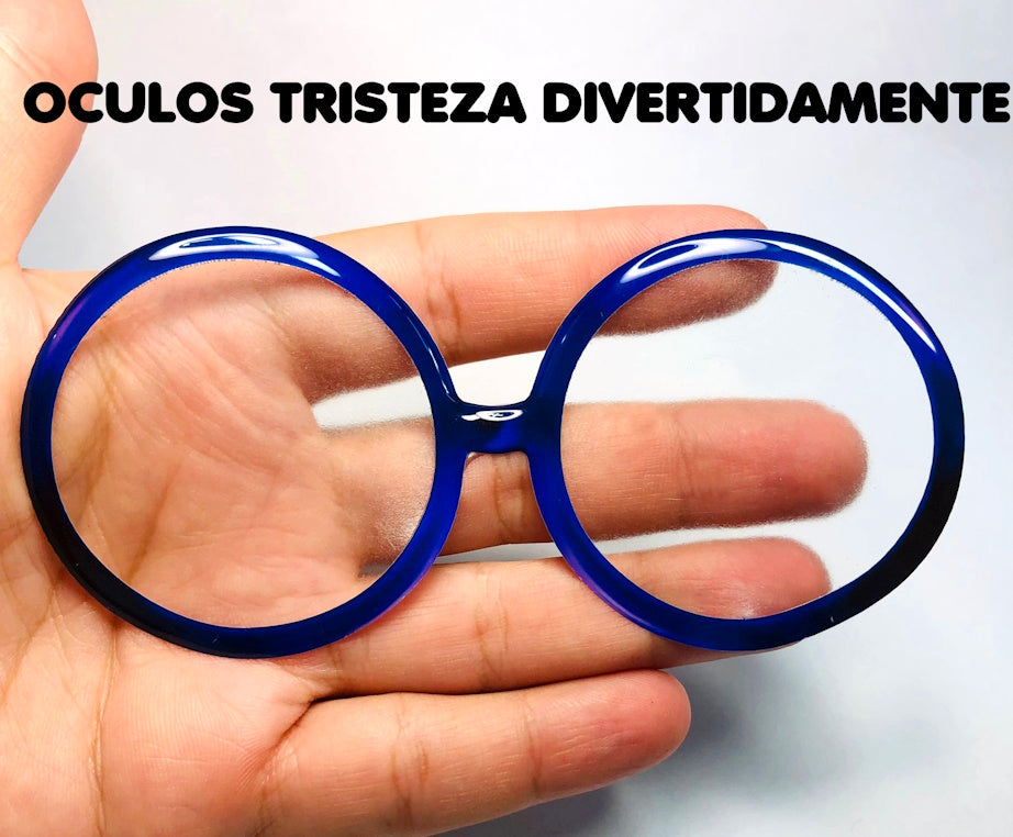 Oculos RESINADOS DIVERTIDAMENTE ABNOCULOSTRISTEZA
