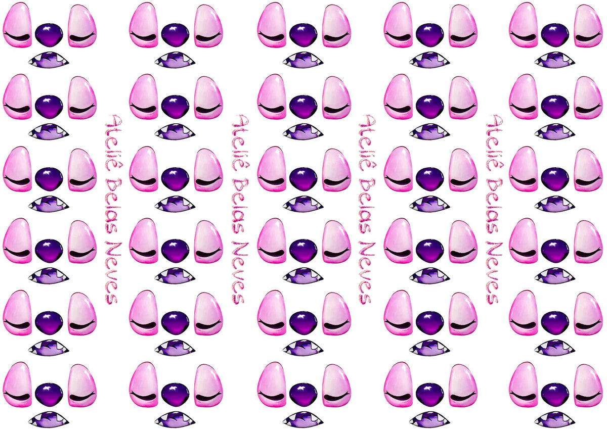 Rostos RESINADOS STITCH ABNPSTITCH ROSTO