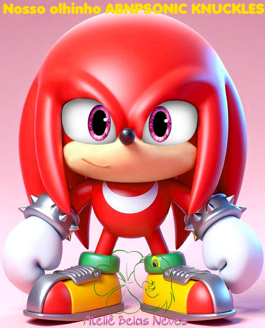 Olhos Resinados PERSONAGENS SONIC ABNPSONIC MODELO 2