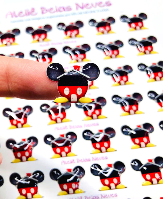 Apliques RESINADOS MICKEY ABNPMICKEY ELEMENTOS
