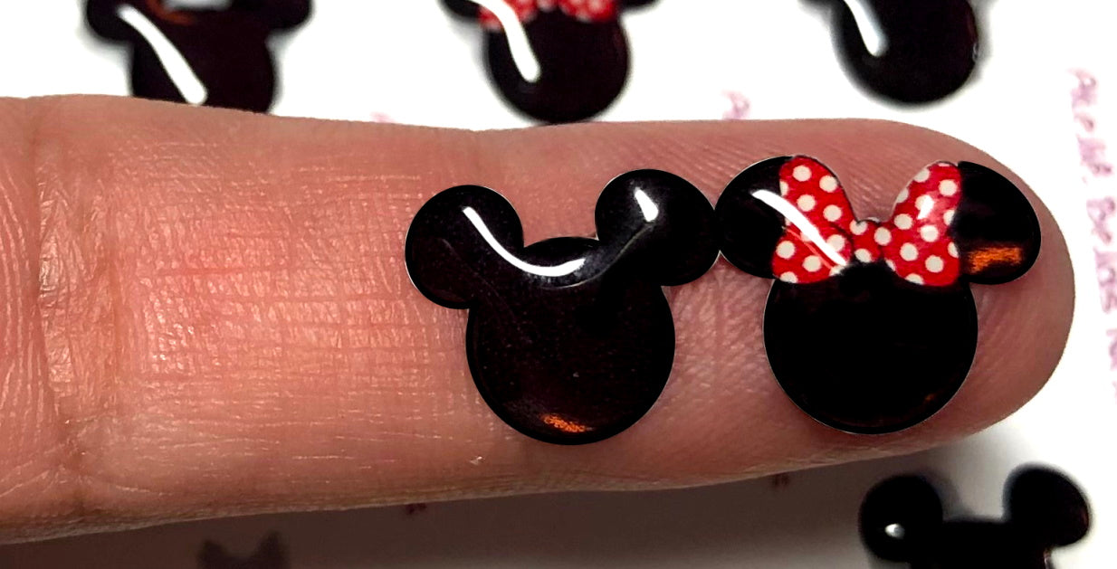 Apliques RESINADOS MINNIE ABNPMINNIE ELEMENTOS