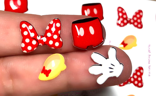 Apliques RESINADOS MICKEY ABNPMICKEY ELEMENTOS
