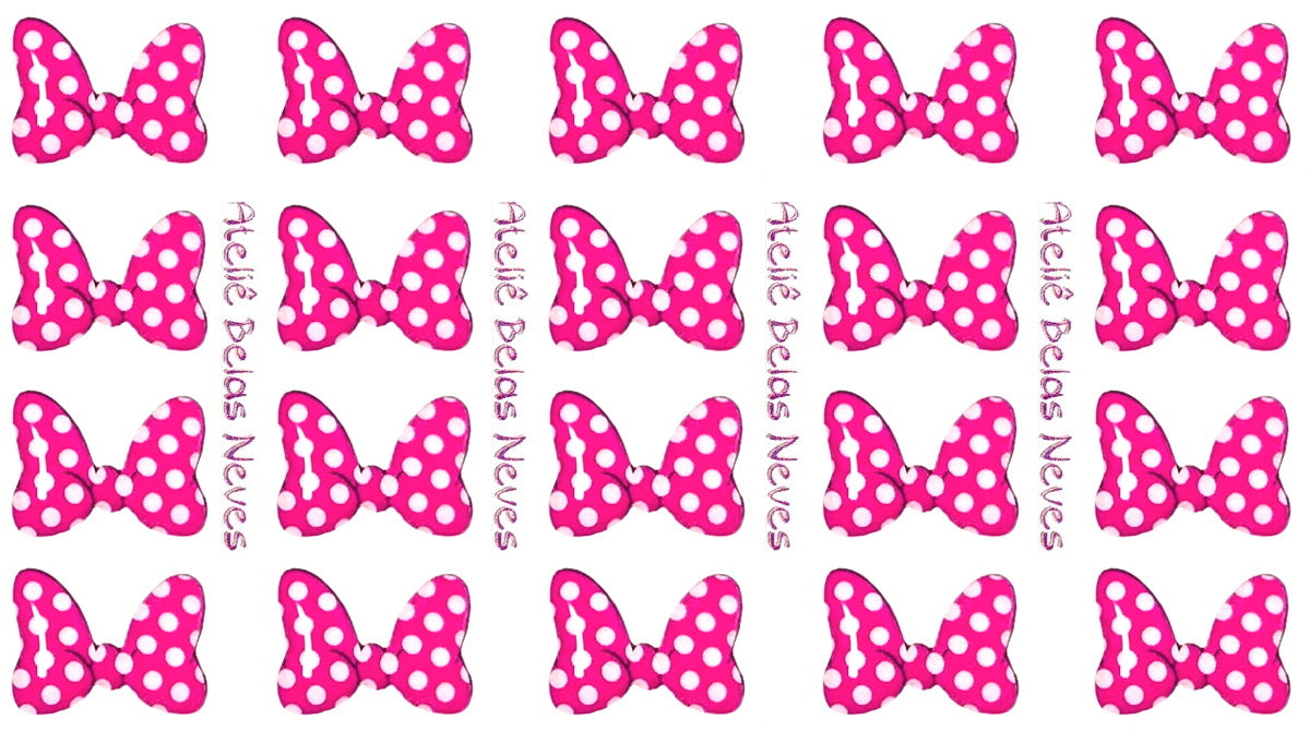 Apliques RESINADOS MINNIE ABNPMINNIE ELEMENTOS