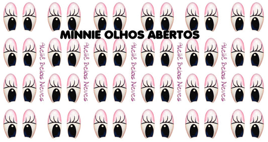 Olhos RESINADOS MINNIE ABNPMINNIE