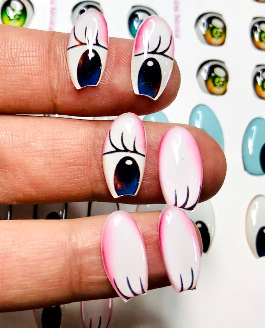 Olhos RESINADOS MINNIE ABNPMINNIE