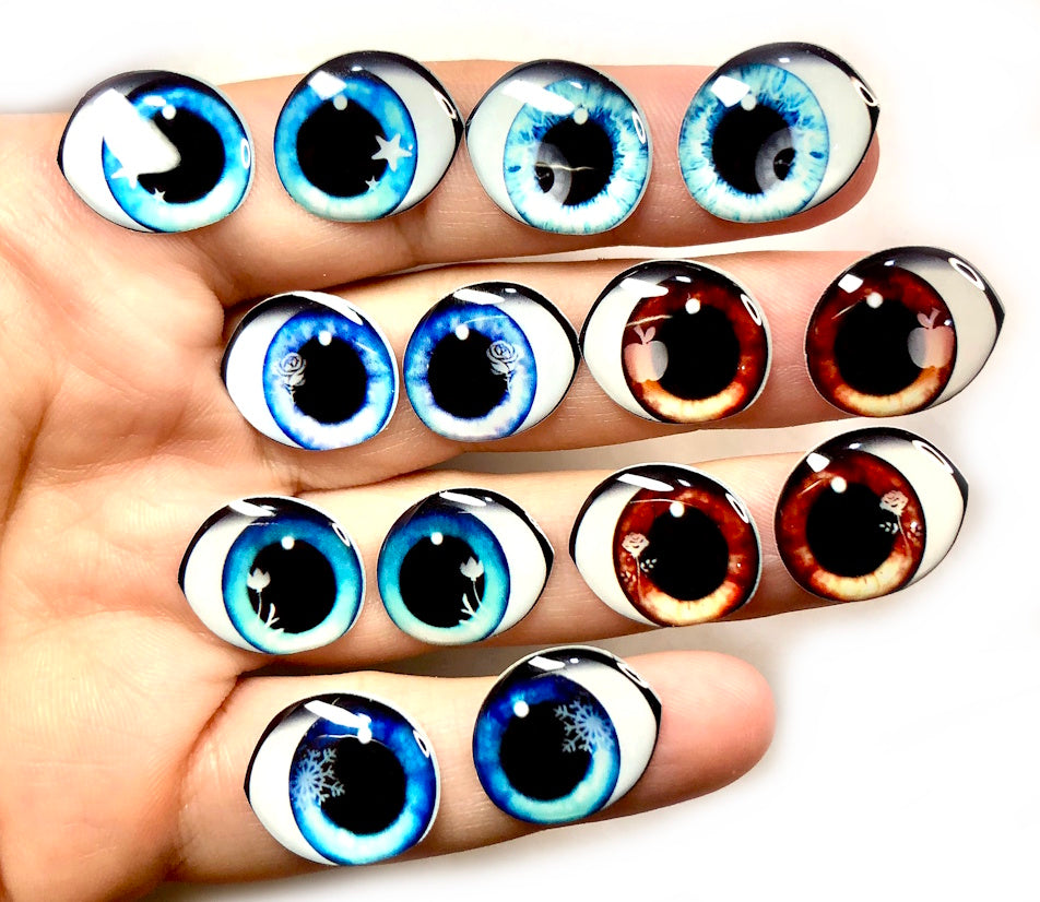 Olhos RESINADOS PRINCESAS ABNPRINCESINHASOLHOS