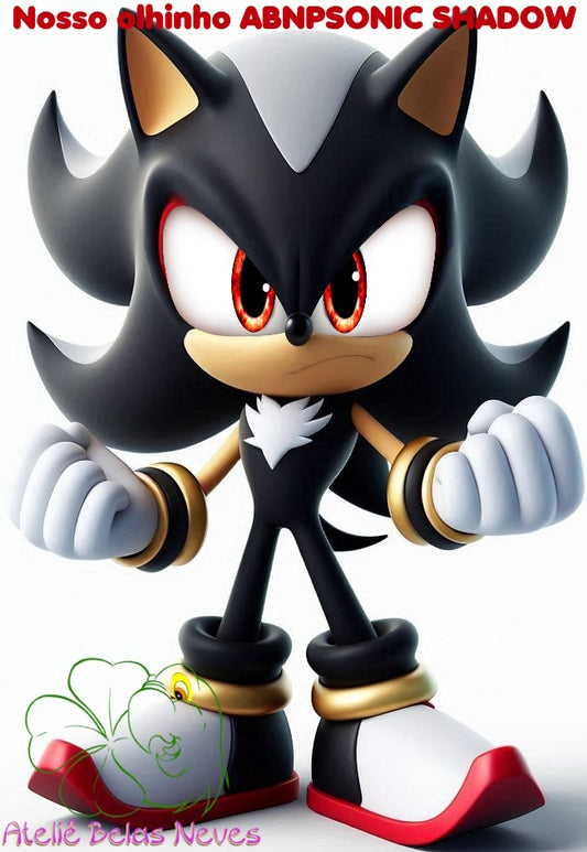 Olhos Resinados PERSONAGENS SONIC ABNPSONIC MODELO 3