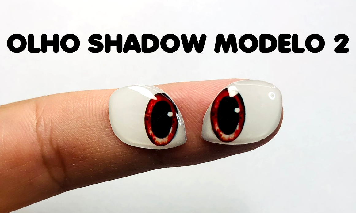 Olhos Resinados PERSONAGENS SONIC ABNPSONIC MODELO 2