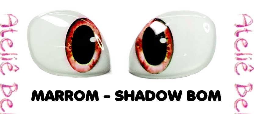 Olhos Resinados PERSONAGENS SONIC ABNPSONIC MODELO 2