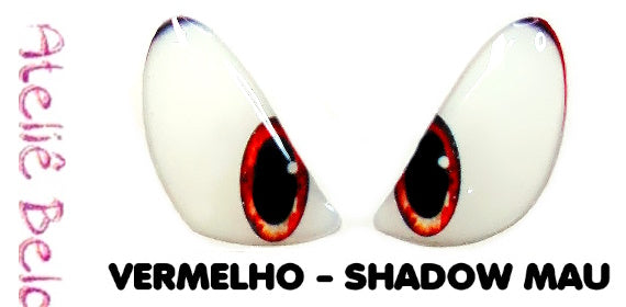 Olhos Resinados PERSONAGENS SONIC ABNPSONIC MODELO 3