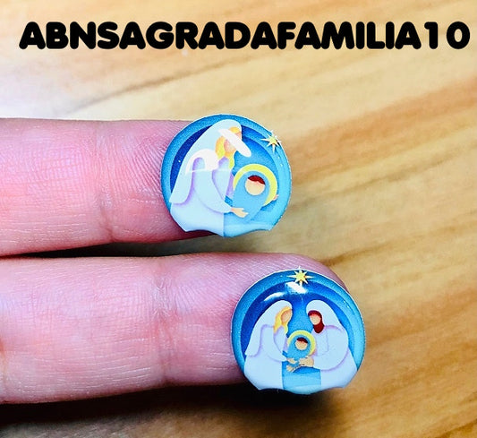 Apliques RESINADOS ABNSAGRADAFAMILIA10