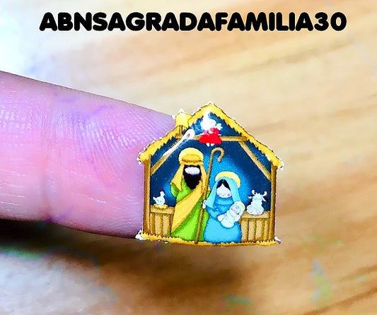 Apliques RESINADOS ABNSAGRADAFAMILIA30
