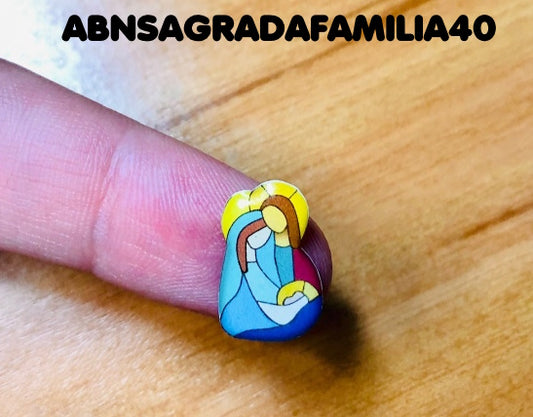 Apliques RESINADOS ABNSAGRADAFAMILIA40