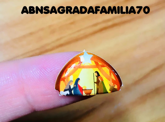 Apliques RESINADOS ABNSAGRADAFAMILIA70