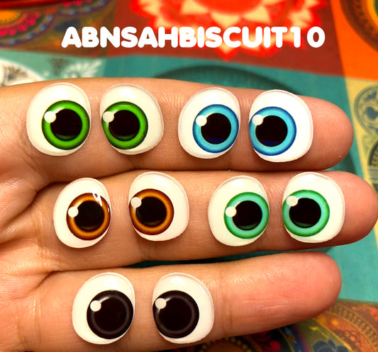 Olhos RESINADOS ABNSAHBISCUIT10