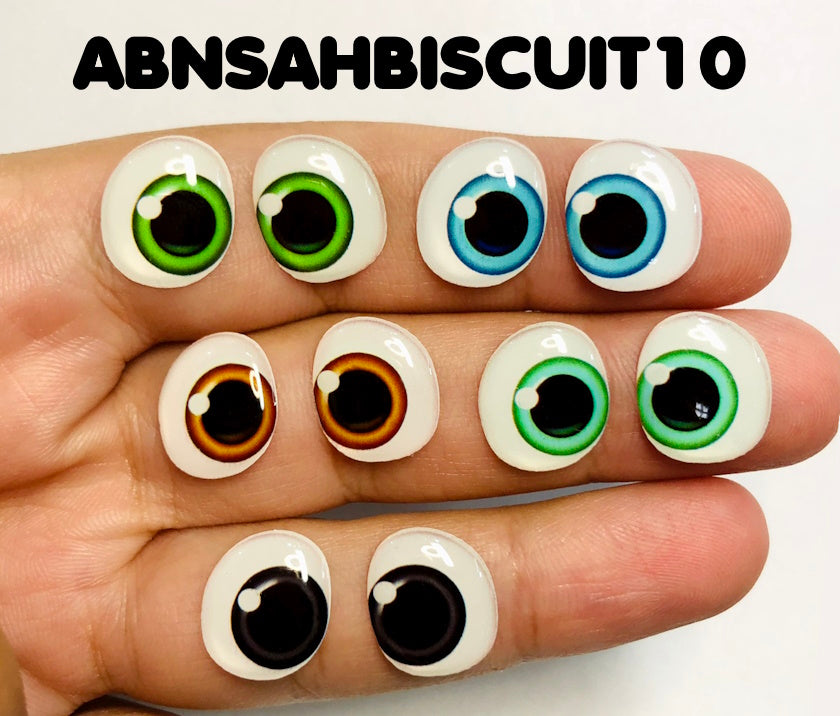 Olhos RESINADOS ABNSAHBISCUIT10