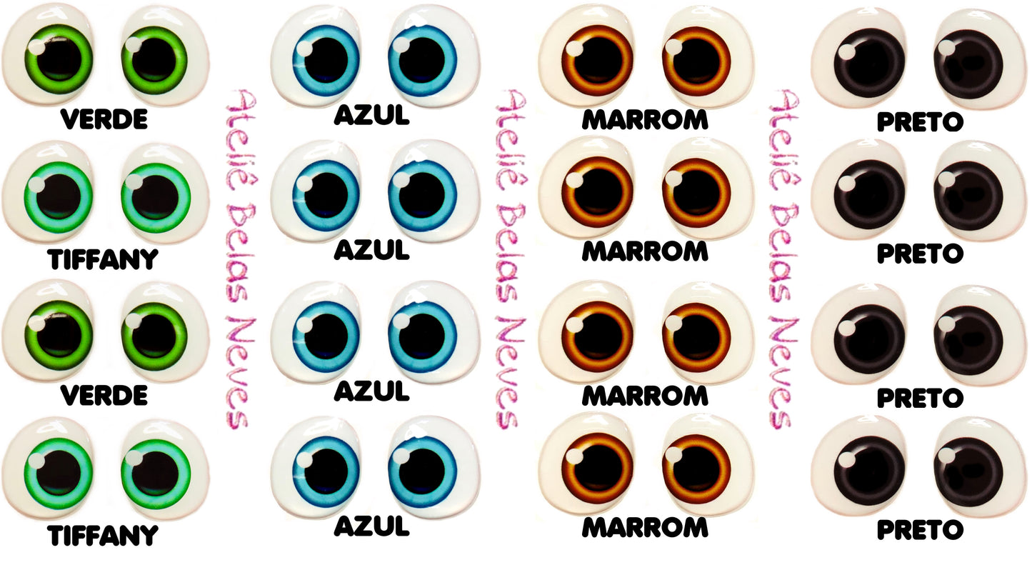Olhos RESINADOS ABNSAHBISCUIT10