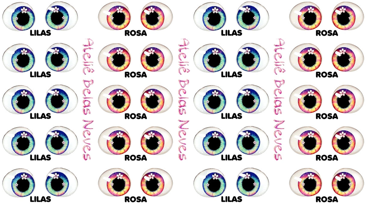 Olhos RESINADOS ABNT1910