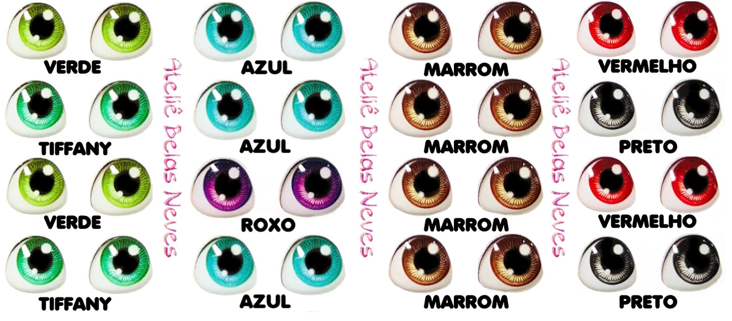 Olhos RESINADOS ABNT2500